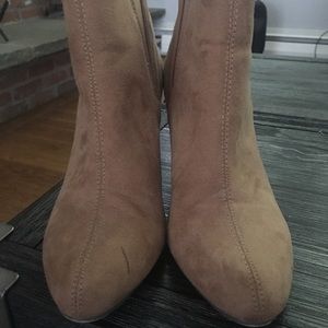 Tan Suede Forever 21 wedge size 5 1/2